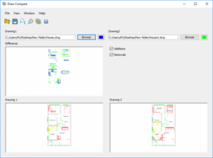 Comparer plans DWG : trouvez les différences avec DrawCompare